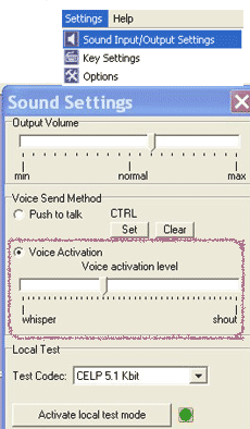 Sound Settings